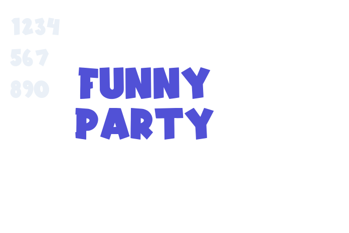 Funny Party font download