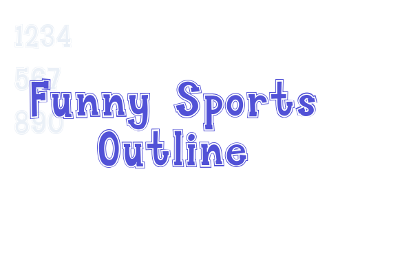 Funny Sports Outline