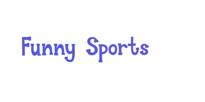 Funny Sports Font Download