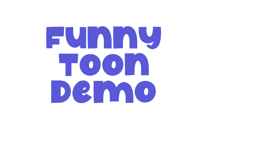 Funny Toon Demo Font