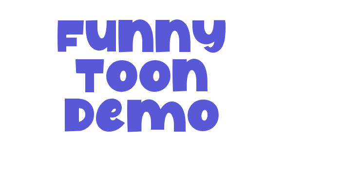 Funny Toon Demo Font Download