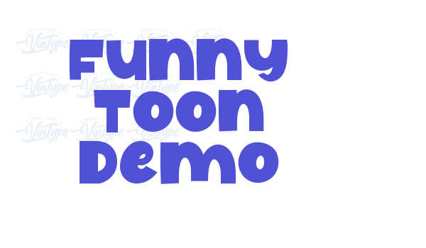 Funny Toon Demo font download