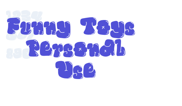 Funny Toys – Personal Use font download