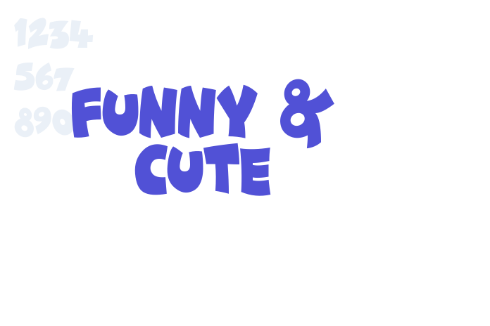 Funny & Cute font download