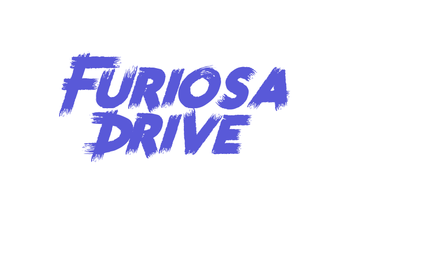 Furiosa Drive Font