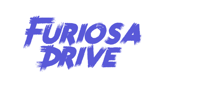 Furiosa Drive Font Download