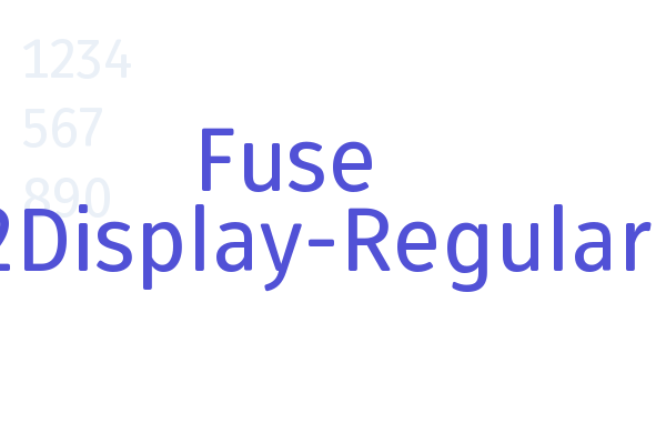 Fuse V.2Display-Regular