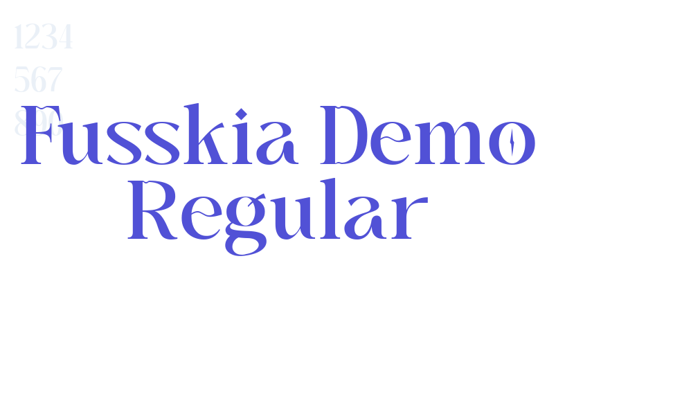 Fusskia Demo Regular-font-download