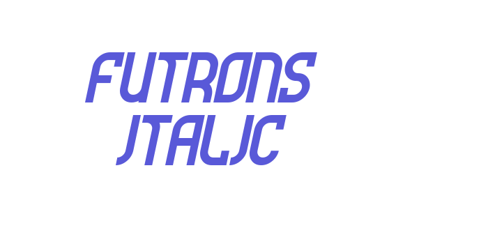 Futrons Italic Font