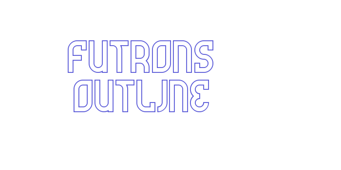 Futrons Outline Font Download