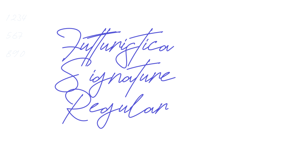 Futturistica Signature Regular-font-download