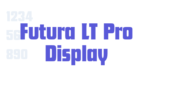 Futura LT Pro Display font free