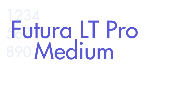 Futura LT Pro Medium font free