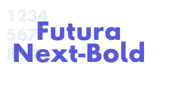 Futura Next-Bold font free