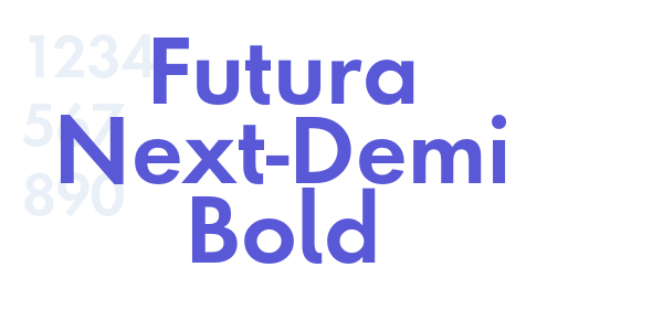 Futura Next-Demi Bold font free