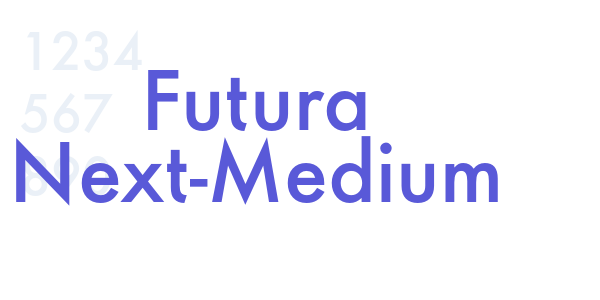 Futura Next-Medium font free