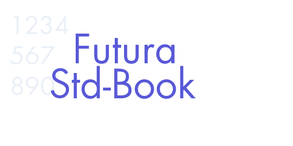 Futura Std-Book font free