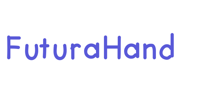 FuturaHand Font