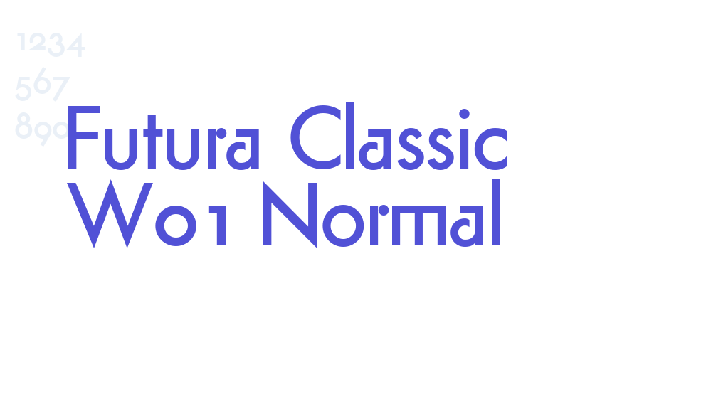 Futura Classic W01 Normal-font-download