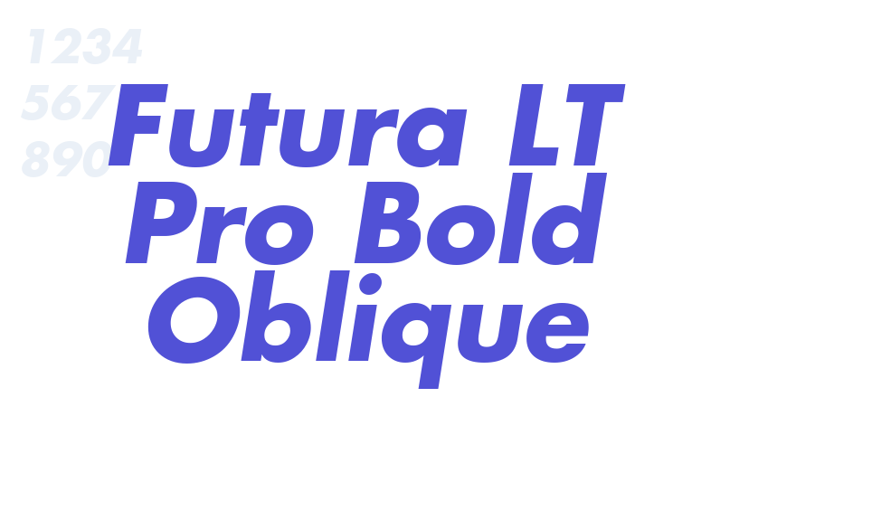 Futura LT Pro Bold Oblique-font-download