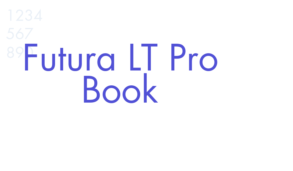 Futura LT Pro Book-font-download