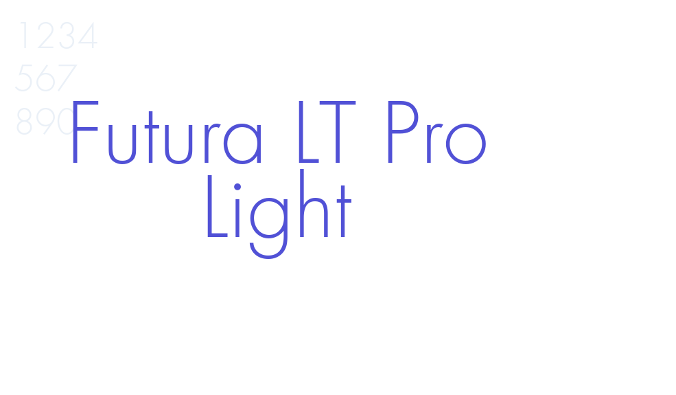 Futura LT Pro Light-font-download