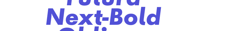 Futura Next-Bold Oblique