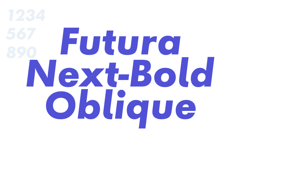 Futura Next-Bold Oblique-font-download