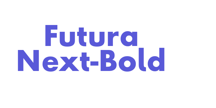 Futura Next-Bold Font Download