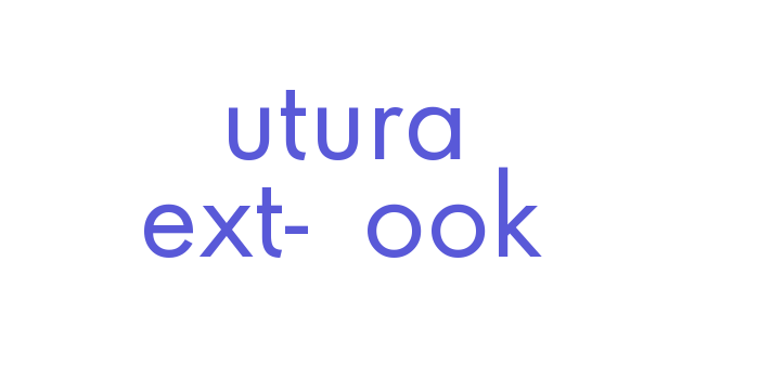 Futura Next-Book Font