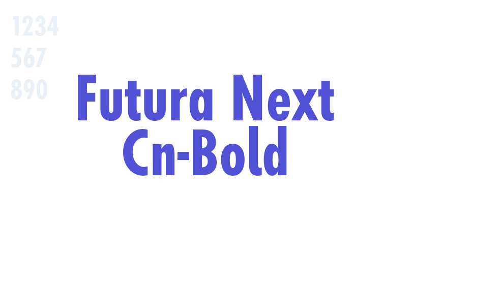 Futura Next Cn-Bold-font-download