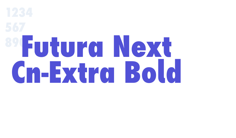 Futura Next Cn-Extra Bold-font-download