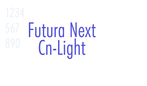 Futura Next Cn-Light font download