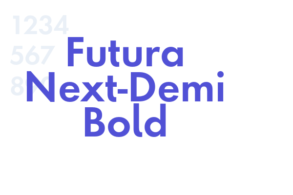 Futura Next-Demi Bold