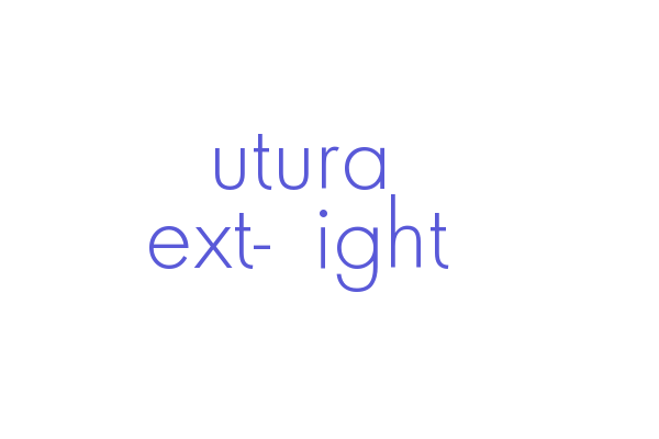 Futura Next-Light Font