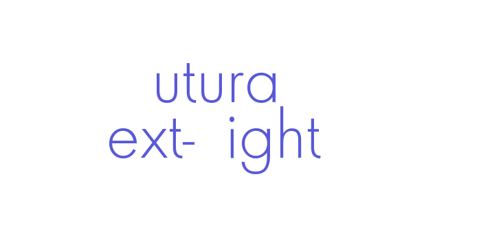 Futura Next-Light Font Download