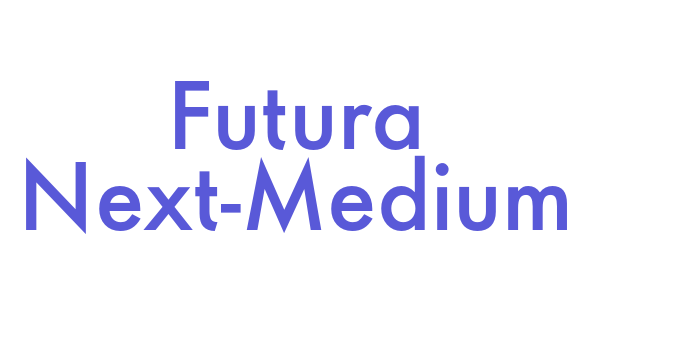 Futura Next-Medium Font Download