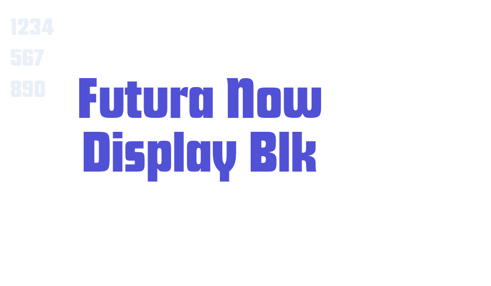 Futura Now Display Blk-font-download