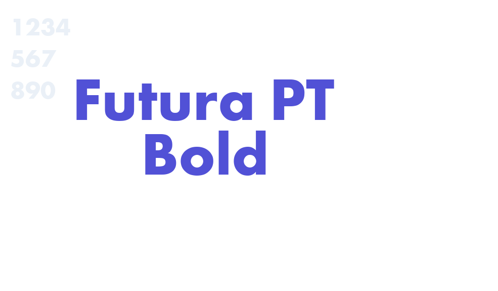 Futura PT Bold-font-download