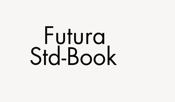 Futura Std-Book Font