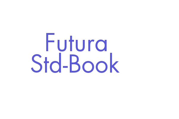 Futura Std-Book Font