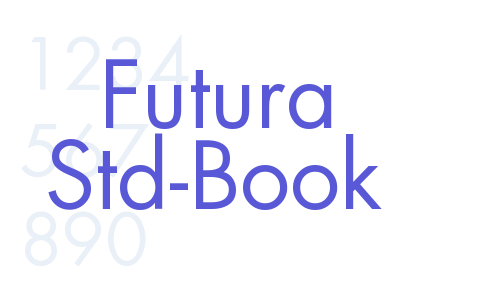 Futura Std-Book Font