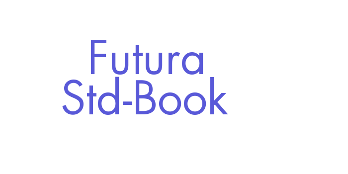 Futura Std-Book Font Download