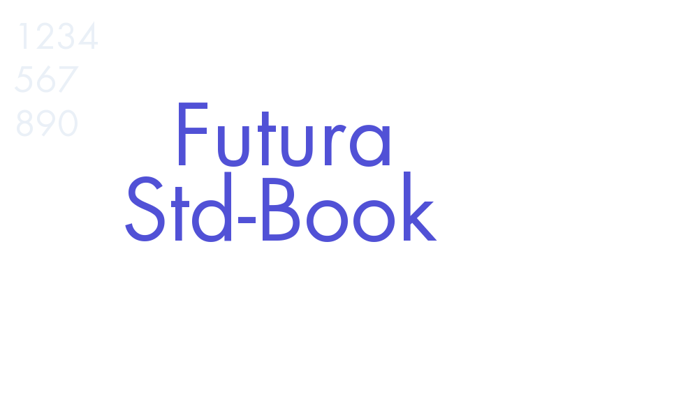 Futura Std-Book-font-download