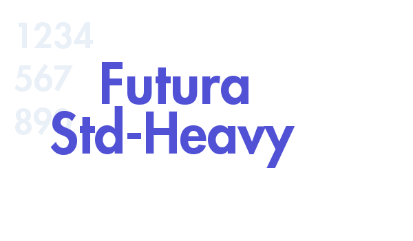 Futura Std-Heavy font download