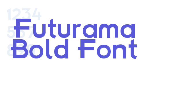 Futurama Bold Font font