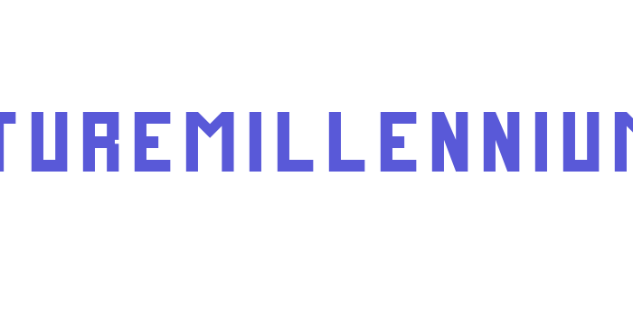 FutureMillennium Font Download