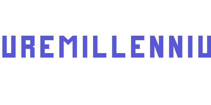 FutureMillennium Font