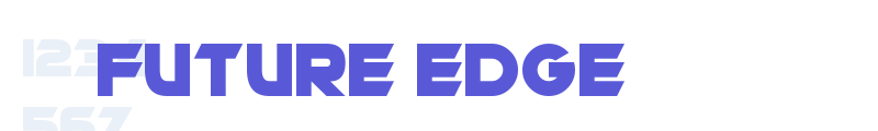 Future Edge font