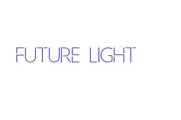 Future Light Font